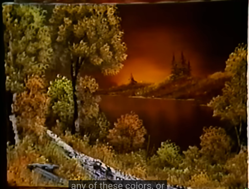Bob Ross EBONY SUNSET
