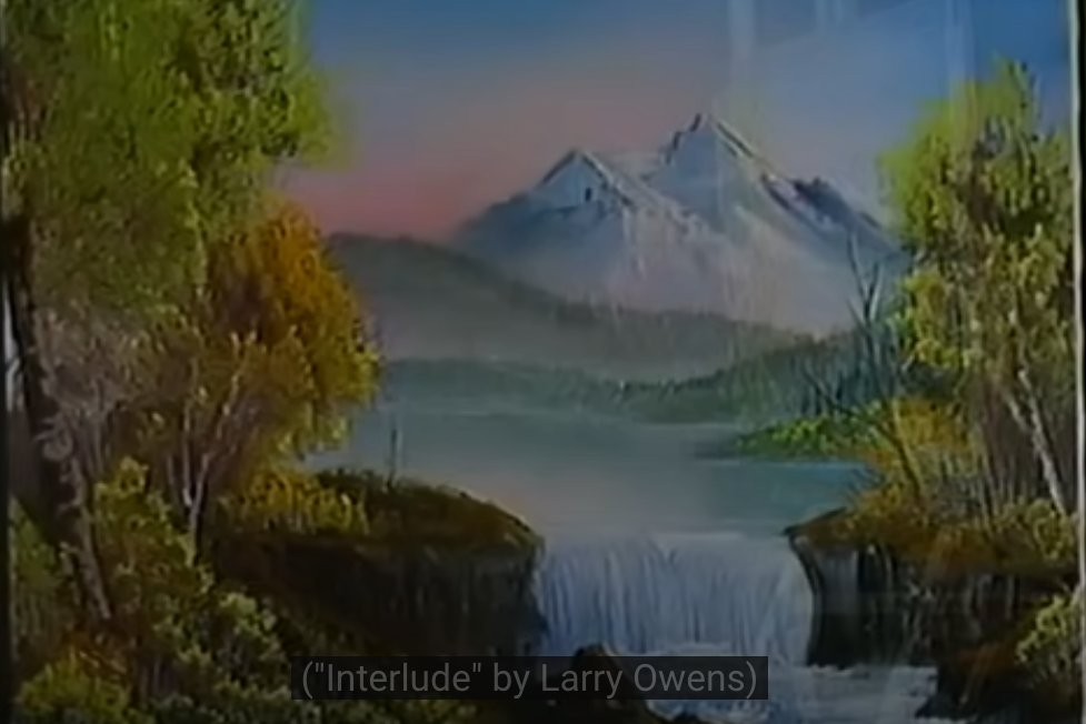Bob Ross: MOUNTAIN WATERFALL SAT. 08/22/26
