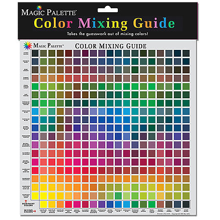 Color Mixing Guide 8x8