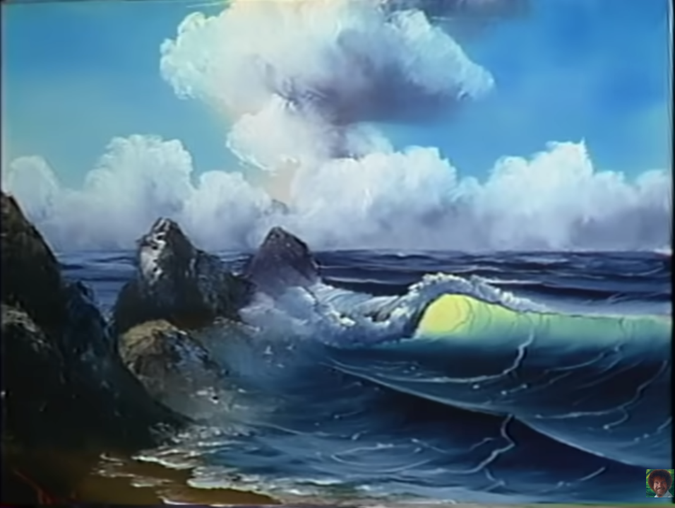 Bob Ross WAVES OF WONDER