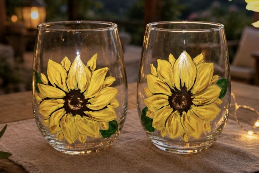 Sunflower Cups Sip & Paint by Lily 09/13/2026