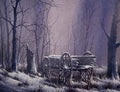 ACRYLIC- Old Winter Trail by Rich 12/18/2026