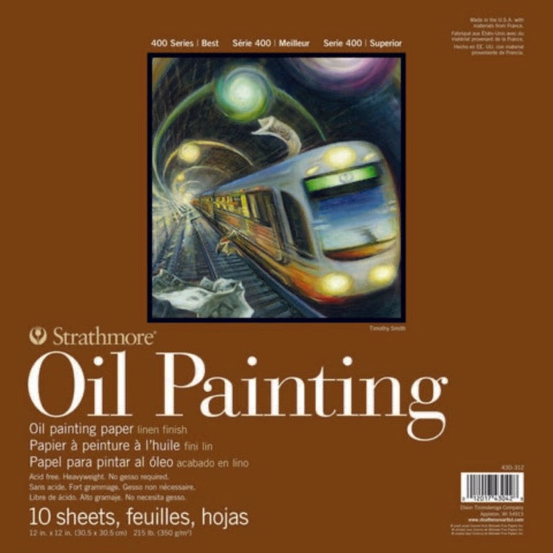 400 OIL PAPER PAD 12X12