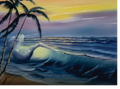Bob Ross Kid's Camp ( Tropical Seascape)