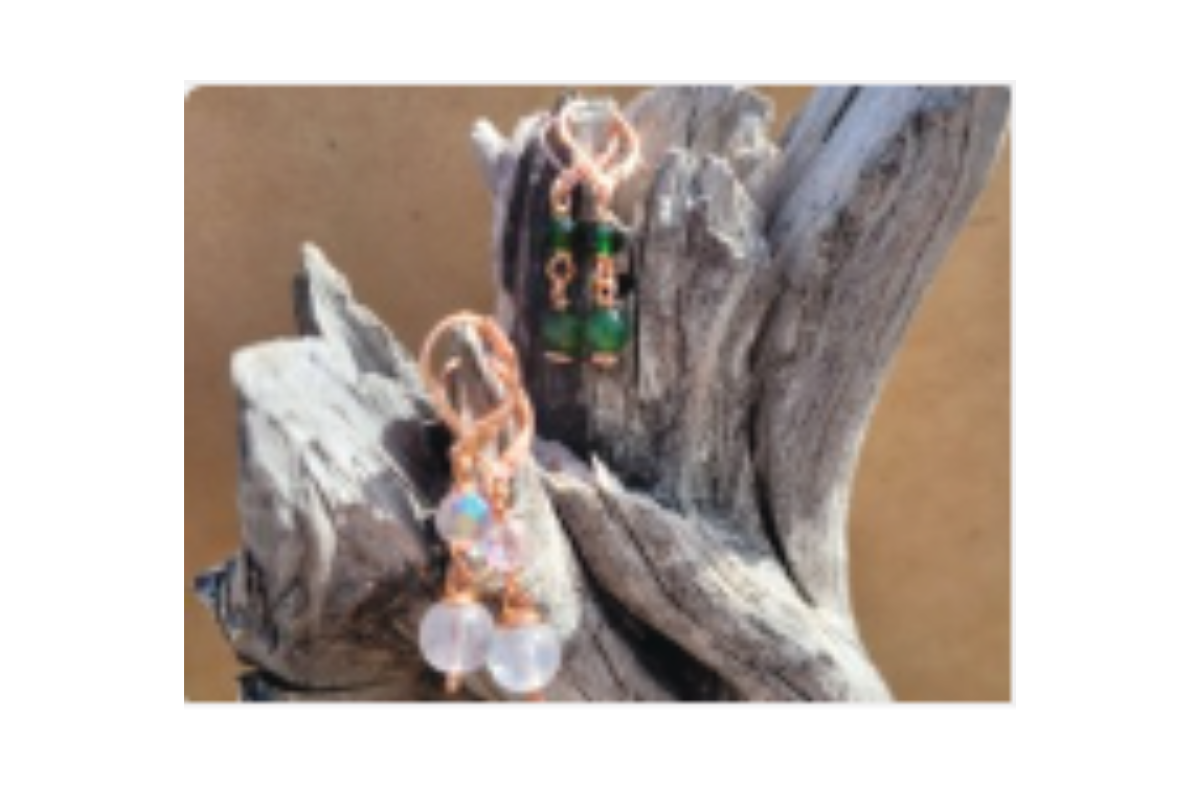 Wire Wrapped Earrings Class (Christine Janicki)