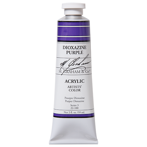 M GRAHAM DIOXAZINE PURPLE  60ML ACRYLIC