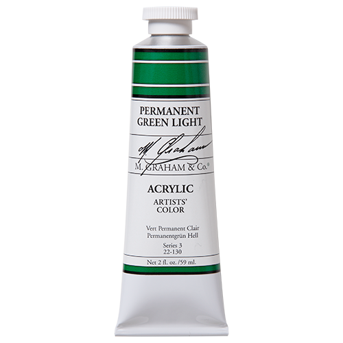 PERM GRN LT 60ML ACRYLIC