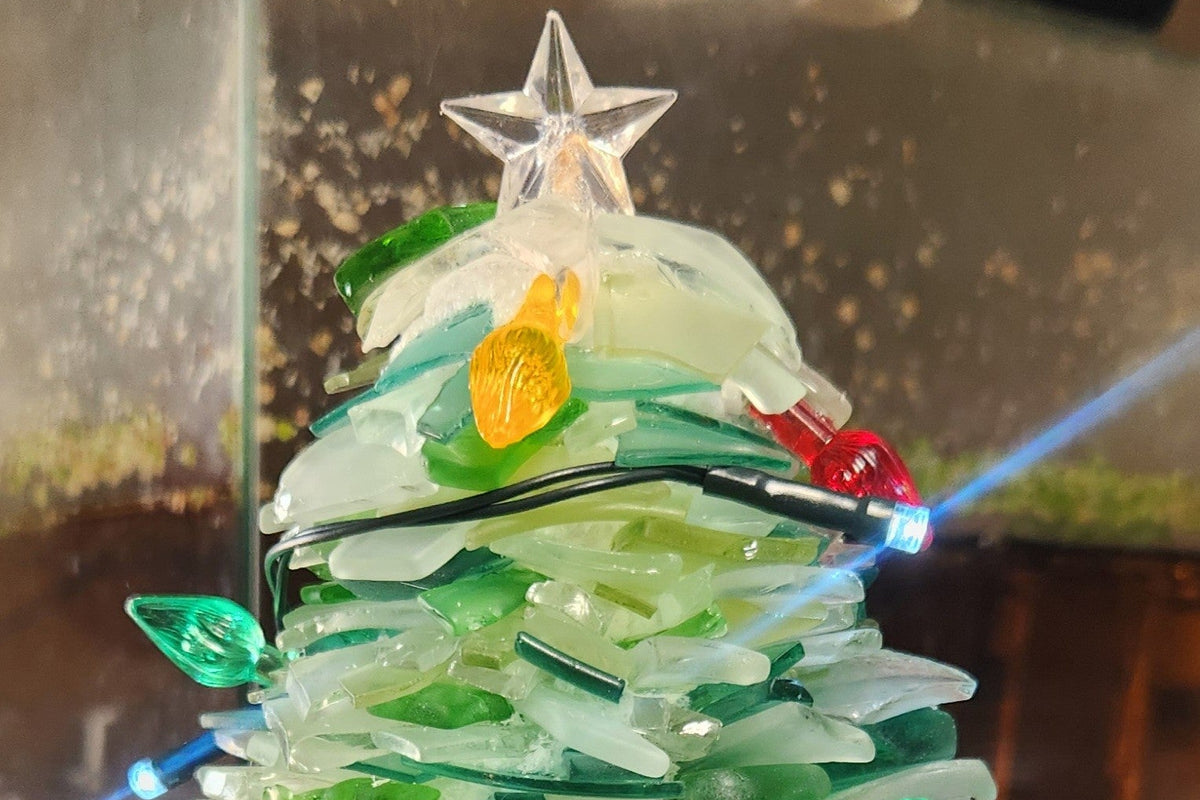 RECYCLE WS- Broken glass Christmas Trees by Catrina 12/05/2026