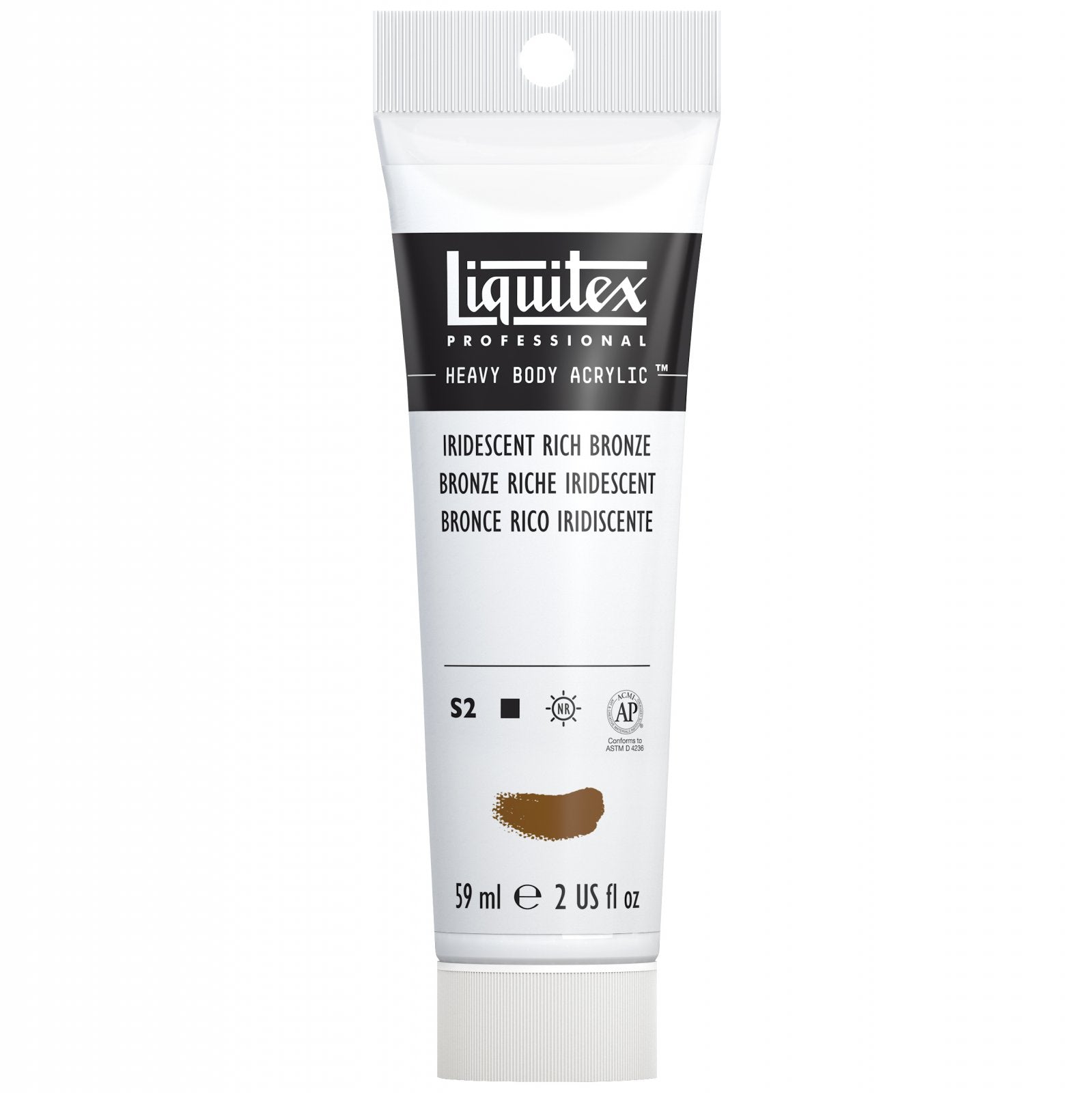 Liquitex Heavy Body Iridescent Rich Bronze 2oz