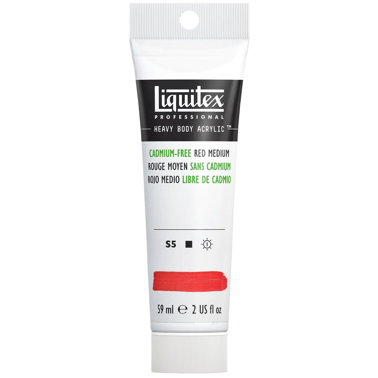 Liquitex Heavy Body Cadmium Free Red Medium 2oz