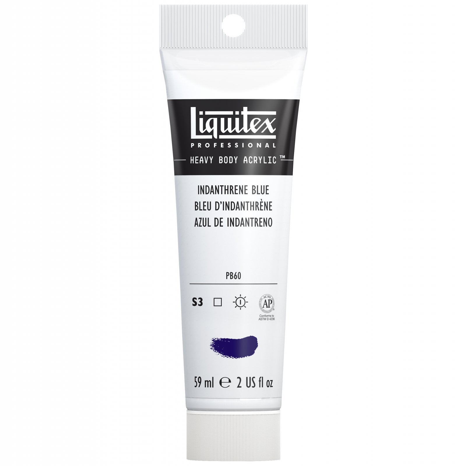 Liquitex Heavy Body Indanthrene Blue 2oz