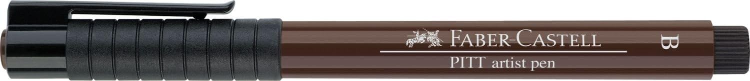 FABER CASTELL PITT SEPIA BRUSH PT.PEN