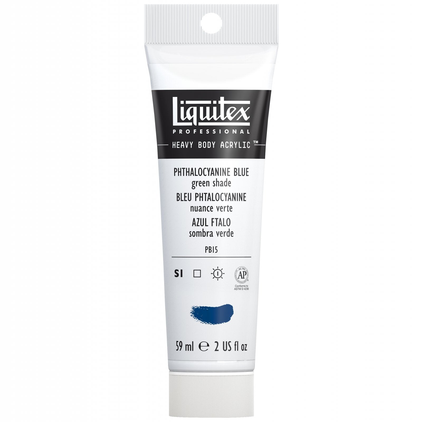 Liquitex Heavy Body Phthalocyanine Blue (Green Shade) 2oz