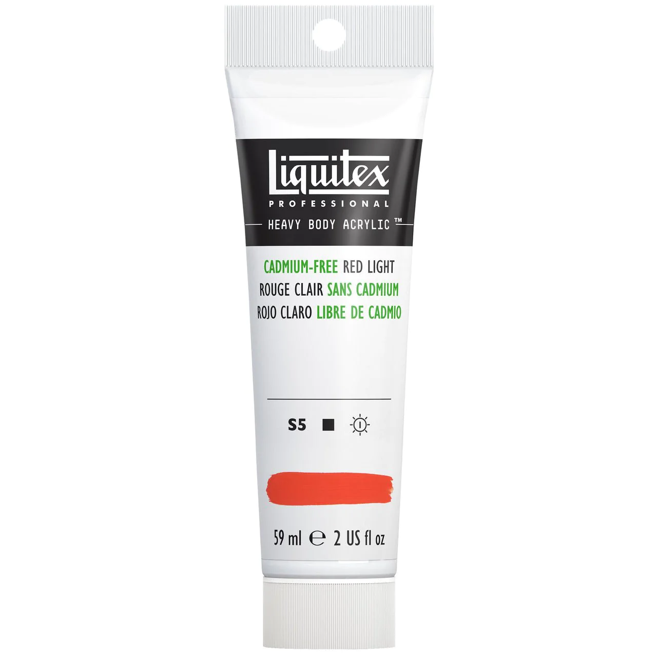 Liquitex Heavy Body Cadmium Free Red Light 2oz