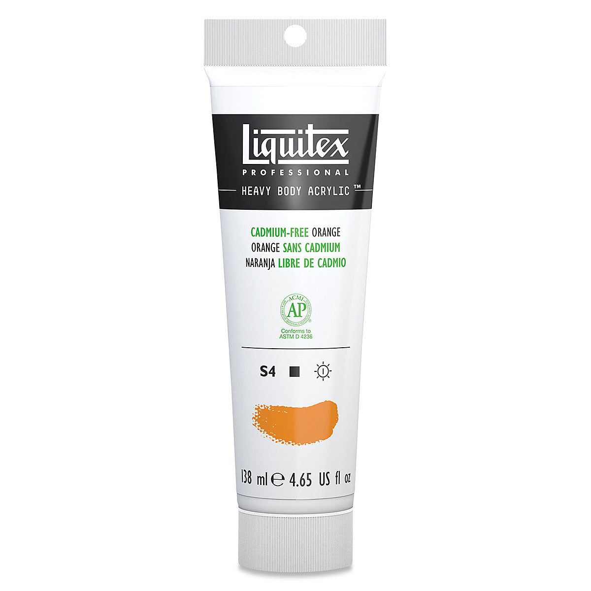 Liquitex Heavy Body Cadmium Free Orange 4.65oz