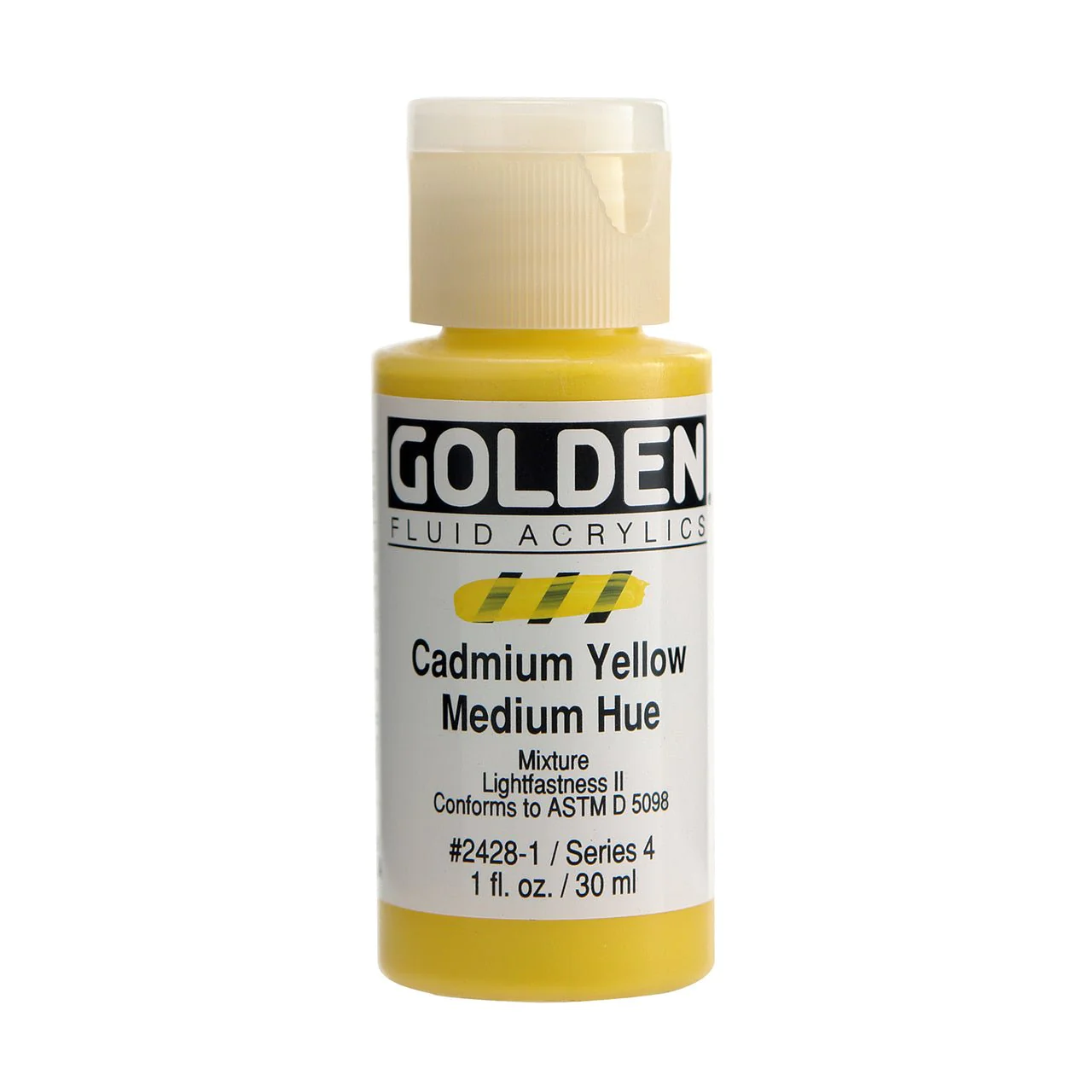 FLUID 1OZ CAD YLLW MED H