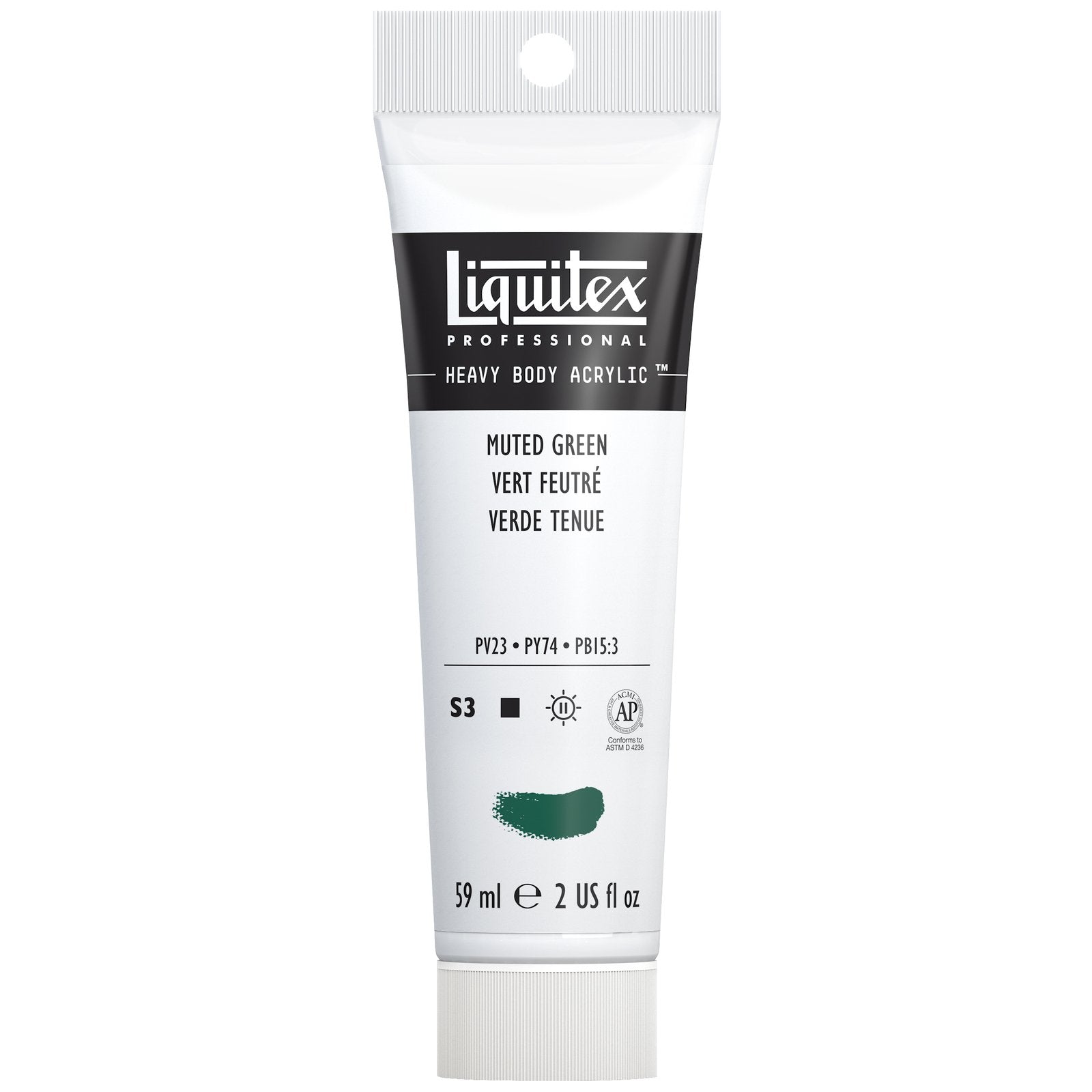 Liquitex Heavy Body Muted Green 4.65oz