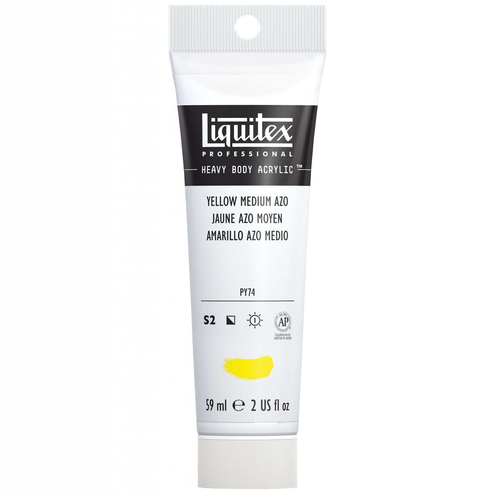 Liquitex Heavy Body Yellow Medium Azo 2oz
