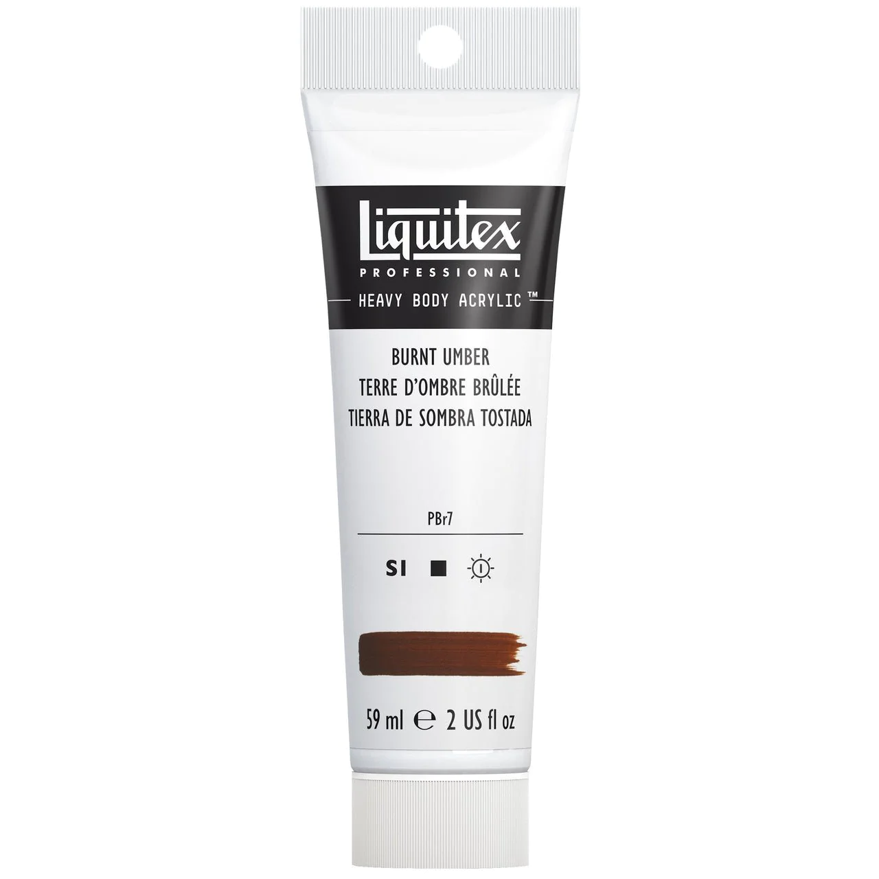 Liquitex Heavy Body Burnt Umber 2oz