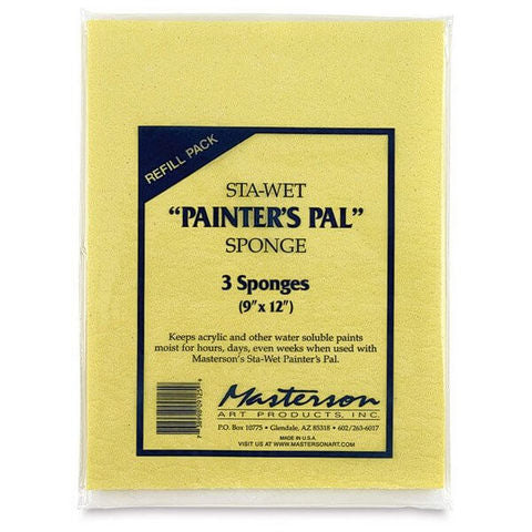 Sta-wet palette sponge 12x16