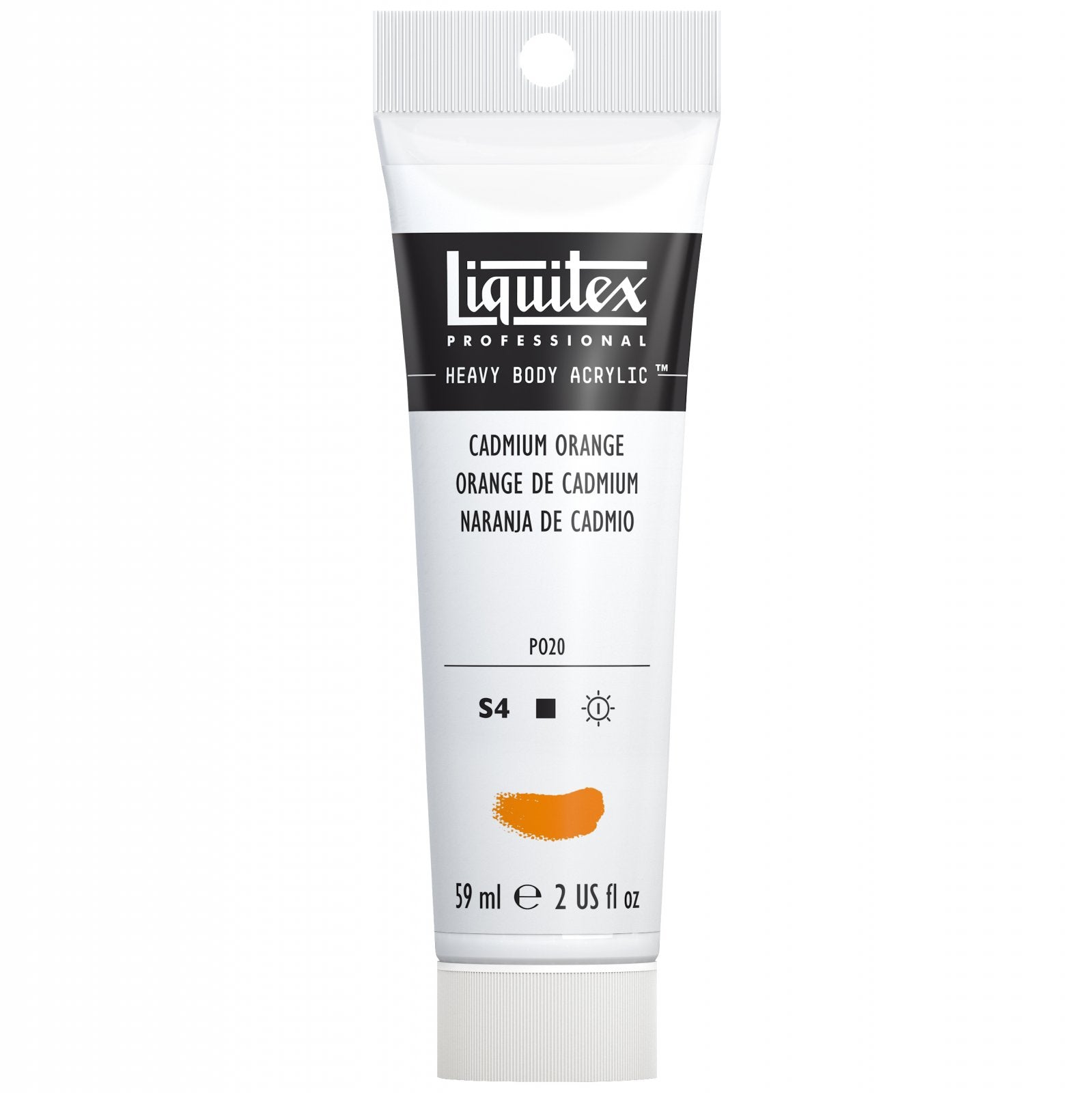 Liquitex Heavy Body Cadmium Orange 2oz