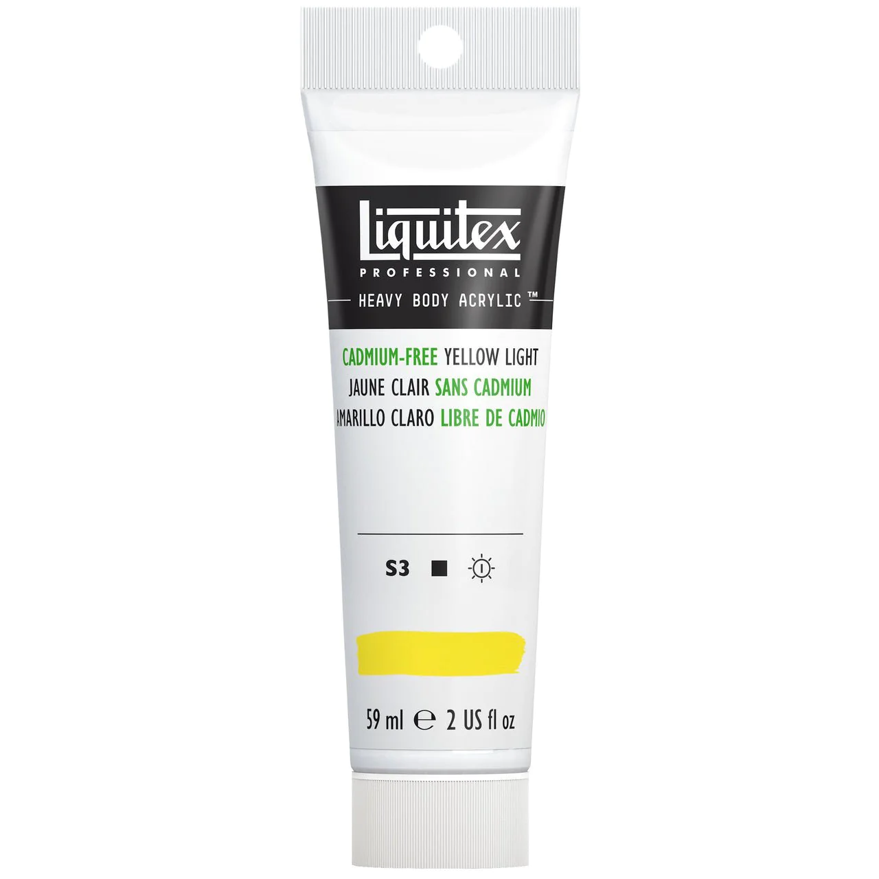 Liquitex Heavy Body Cadmium Free Yellow Light 2oz