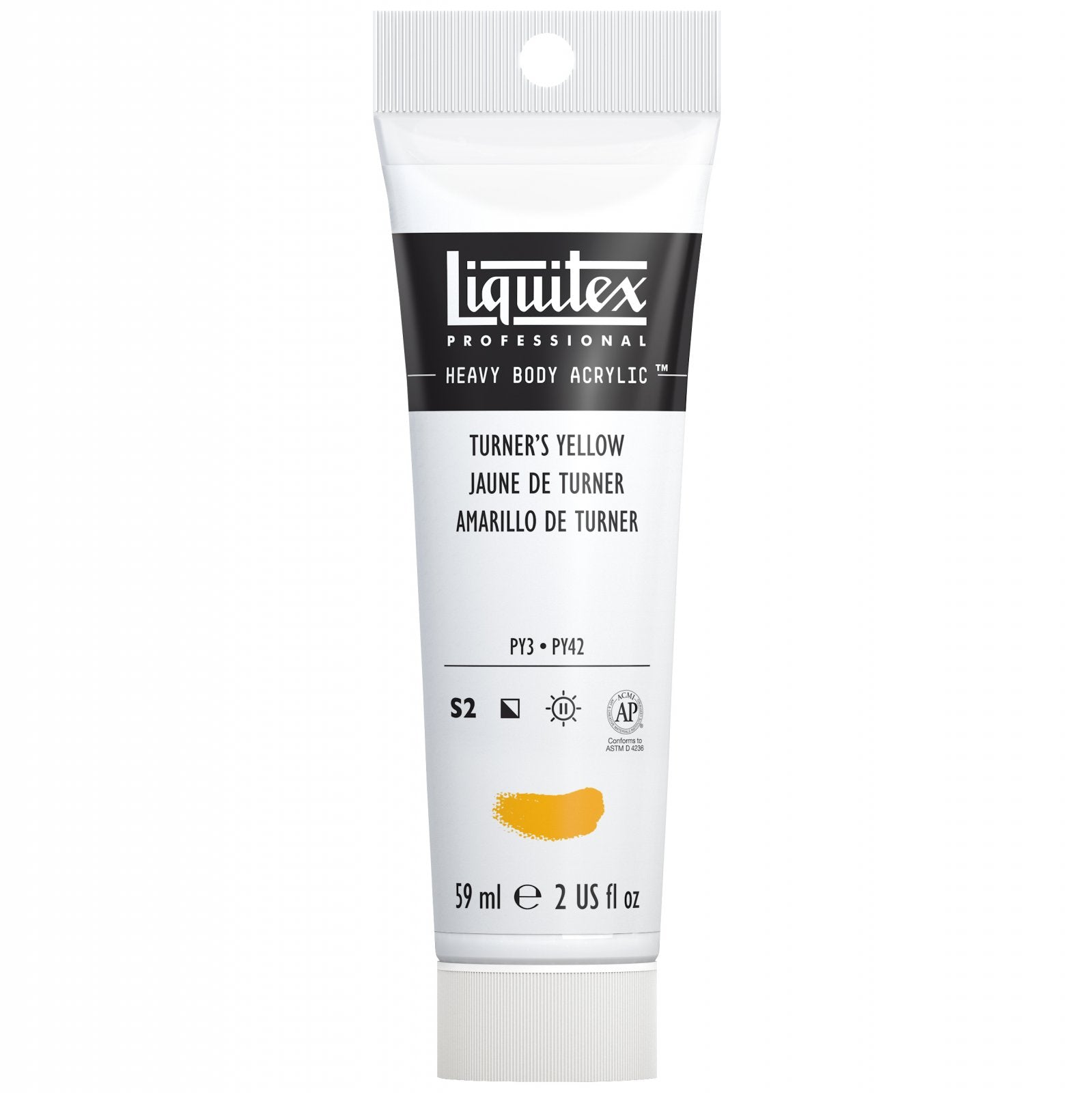 Liquitex Heavy Body Turners Yellow 2oz