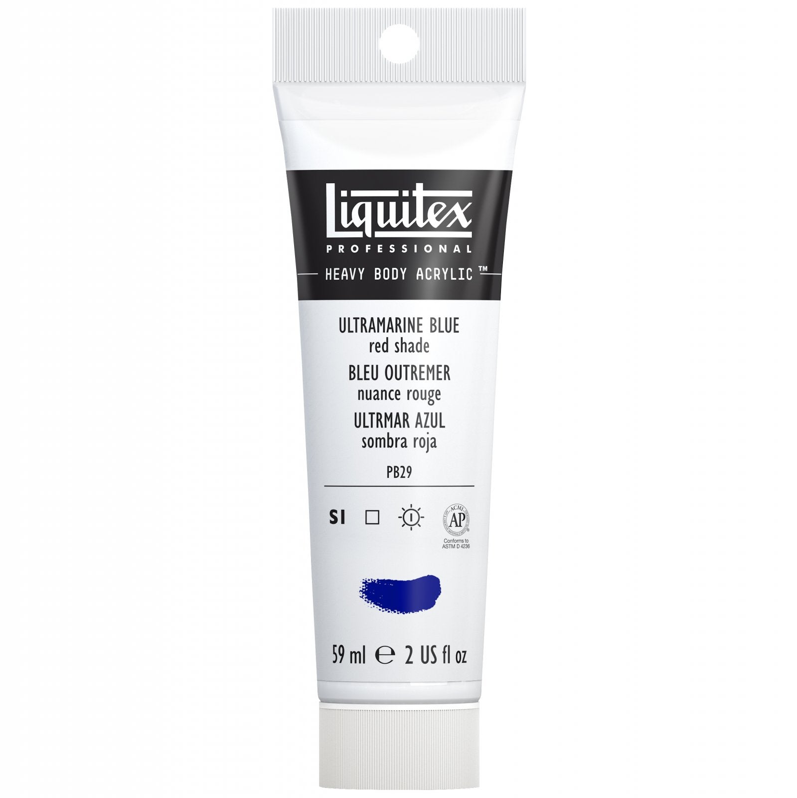 Liquitex Heavy Body Ultramarine Blue (Red Shade) 2oz