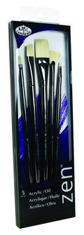ZEN FLAT 5PC BRUSH SET LH