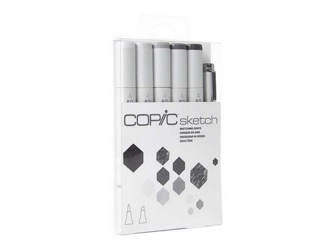 SKETCH 6PC SKETCHING GRA