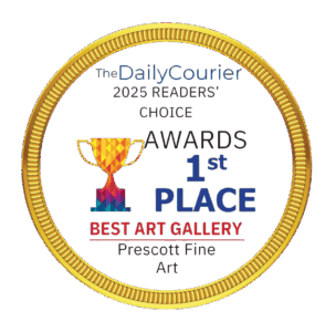 THE DAILY COURIER CHOICE AWARDS FIRST PLACE 2025 - PRESCOTT FINE ART