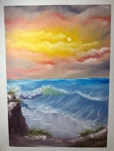 pastel seascape, season 22 episode 11